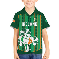 Custom Rugby Ireland Hawaiian Shirt Irish Lucky Shamrock