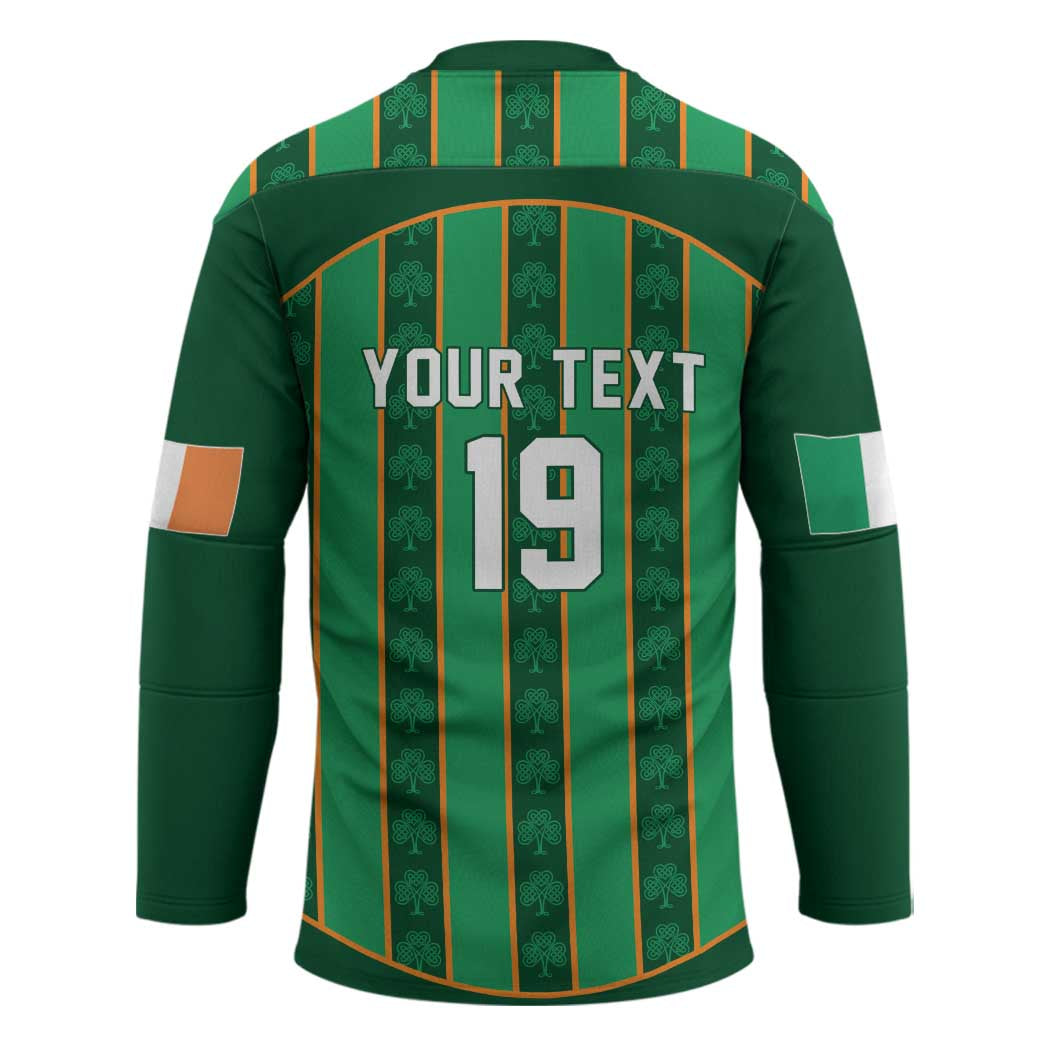 Custom Rugby Ireland Hockey Jersey Irish Lucky Shamrock