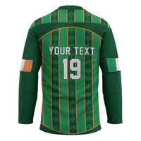 Custom Rugby Ireland Hockey Jersey Irish Lucky Shamrock