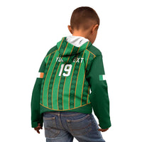 Custom Rugby Ireland Kid Hoodie Irish Lucky Shamrock