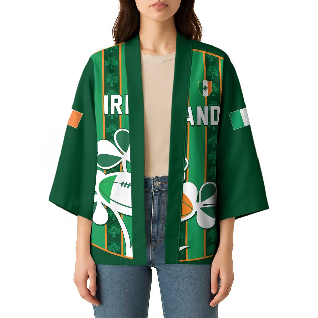 Custom Rugby Ireland Kimono Irish Lucky Shamrock