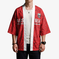 Custom World Football 2026 Austria Kimono Fussball WM Gemma Burschen Red Glory