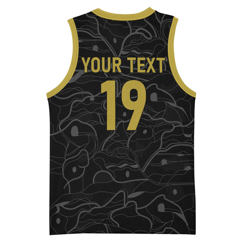 Custom World Football 2026 Austria Basketball Jersey Fussball WM Gemma Burschen Black Glory