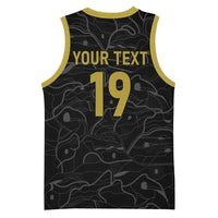 Custom World Football 2026 Austria Basketball Jersey Fussball WM Gemma Burschen Black Glory