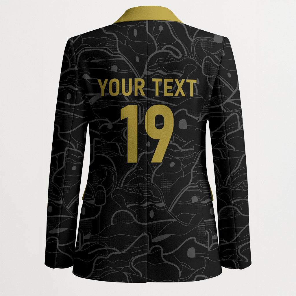 Custom World Football 2026 Austria Blazer Fussball WM Gemma Burschen Black Glory