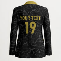 Custom World Football 2026 Austria Blazer Fussball WM Gemma Burschen Black Glory