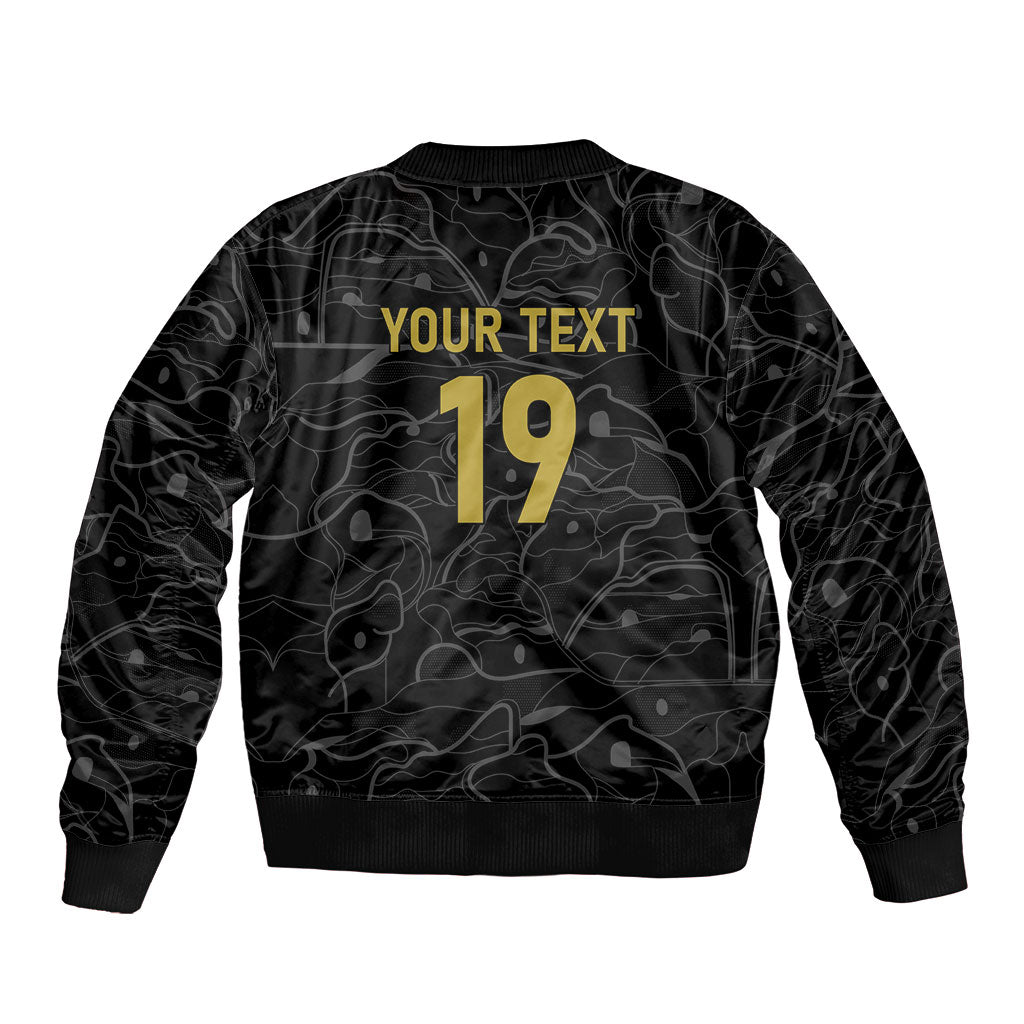 Custom World Football 2026 Austria Bomber Jacket Fussball WM Gemma Burschen Black Glory