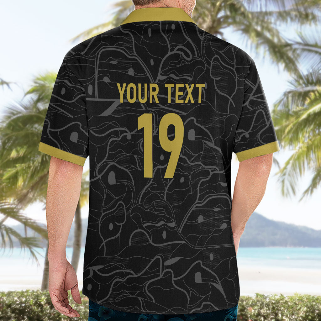 Custom World Football 2026 Austria Hawaiian Shirt Fussball WM Gemma Burschen Black Glory