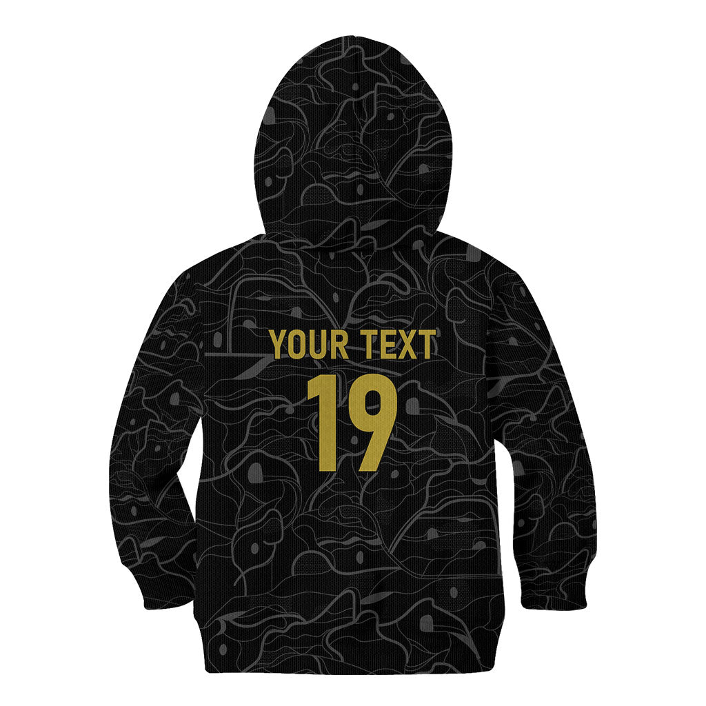 Custom World Football 2026 Austria Kid Hoodie Fussball WM Gemma Burschen Black Glory