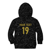 Custom World Football 2026 Austria Kid Hoodie Fussball WM Gemma Burschen Black Glory
