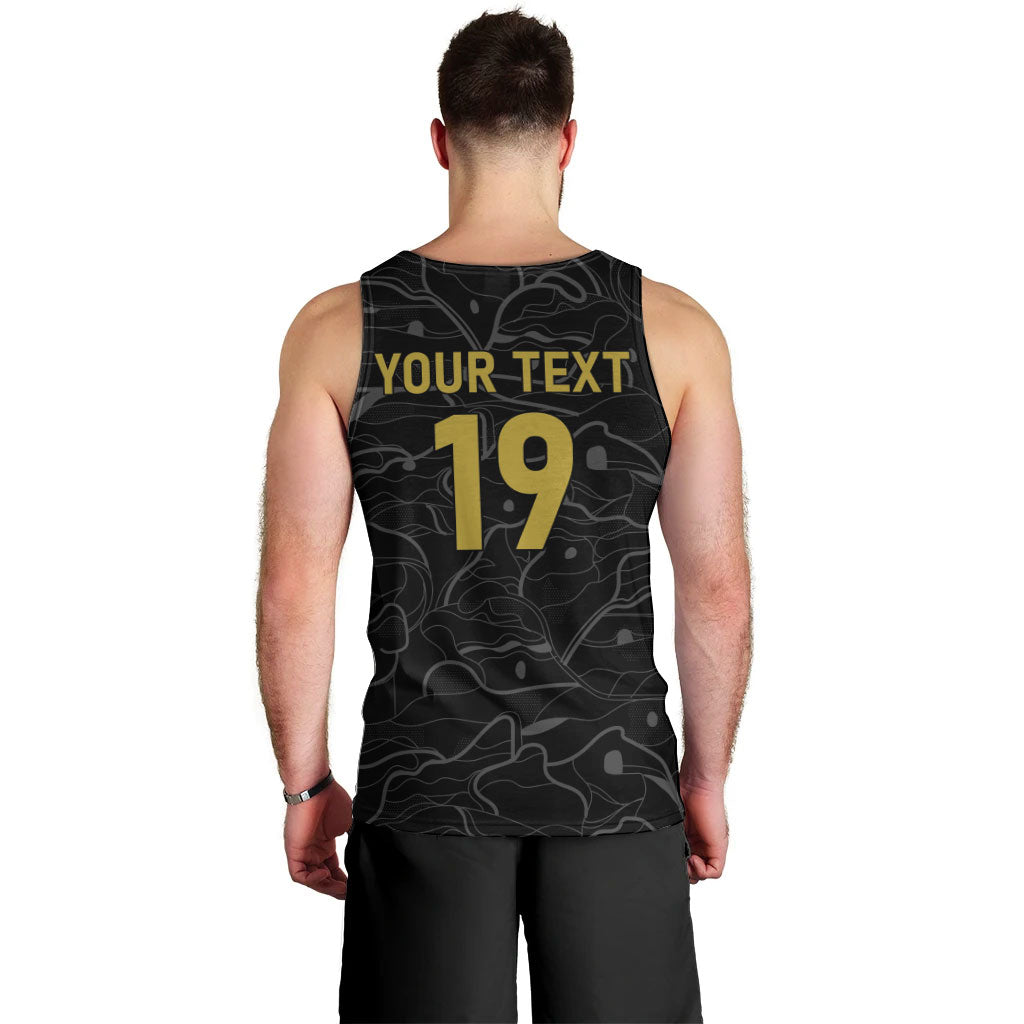 Custom World Football 2026 Austria Men Tank Top Fussball WM Gemma Burschen Black Glory