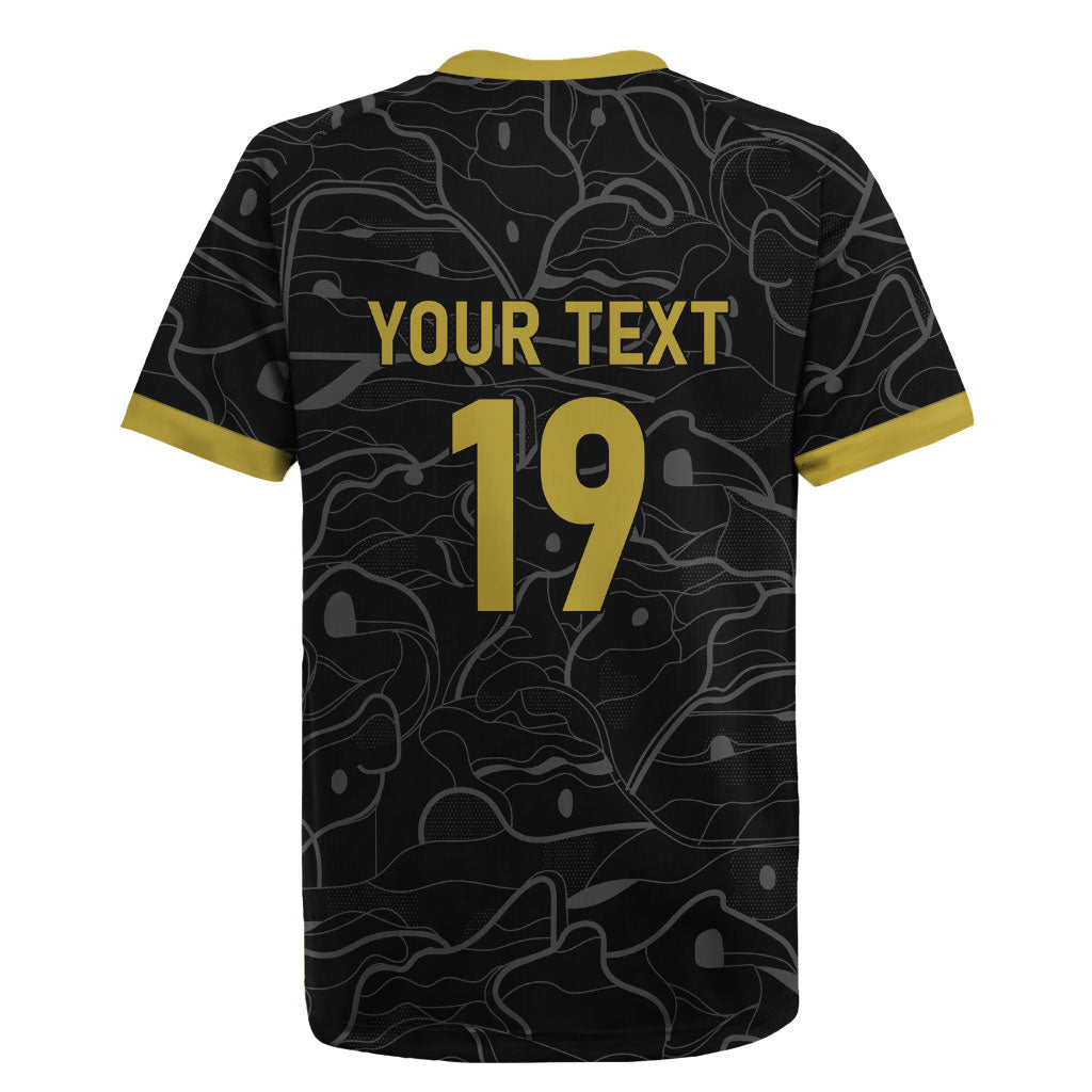 Custom World Football 2026 Austria Rugby Jersey Fussball WM Gemma Burschen Black Glory