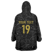 Custom World Football 2026 Austria Wearable Blanket Hoodie Fussball WM Gemma Burschen Black Glory