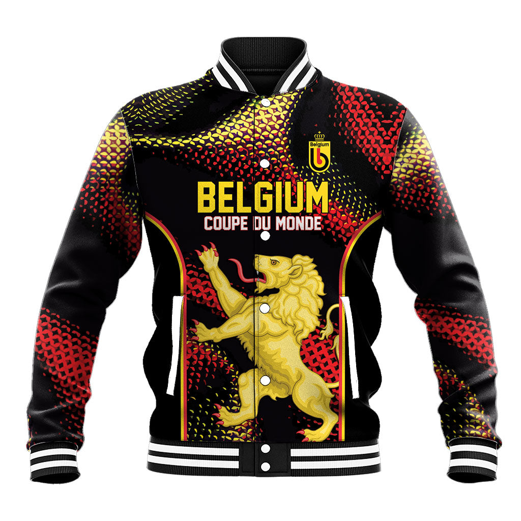 Custom World Football 2026 Belgium Baseball Jacket Tous Ensemble Coupe du Monde Glory