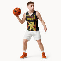 Custom World Football 2026 Belgium Basketball Jersey Tous Ensemble Coupe du Monde Glory
