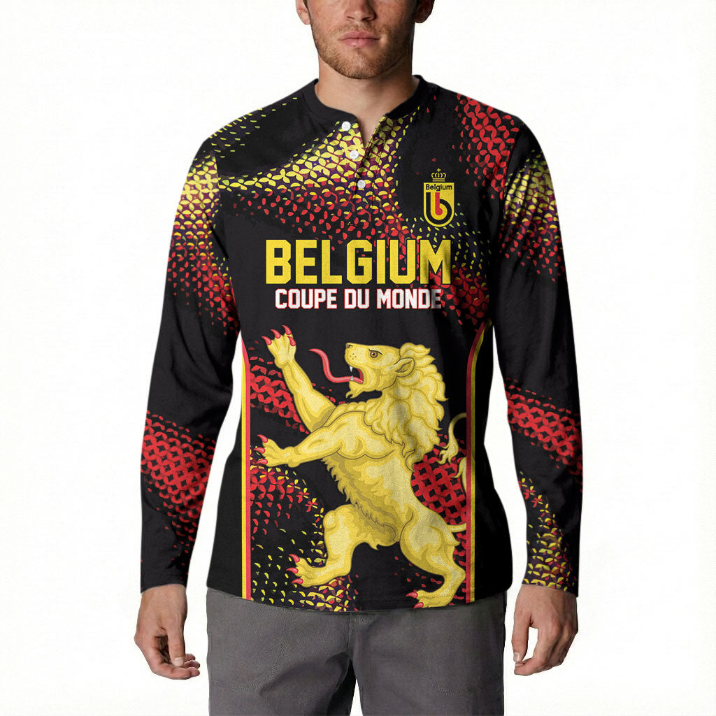 Custom World Football 2026 Belgium Button Sweatshirt Tous Ensemble Coupe du Monde Glory