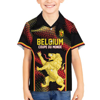 Custom World Football 2026 Belgium Hawaiian Shirt Tous Ensemble Coupe du Monde Glory