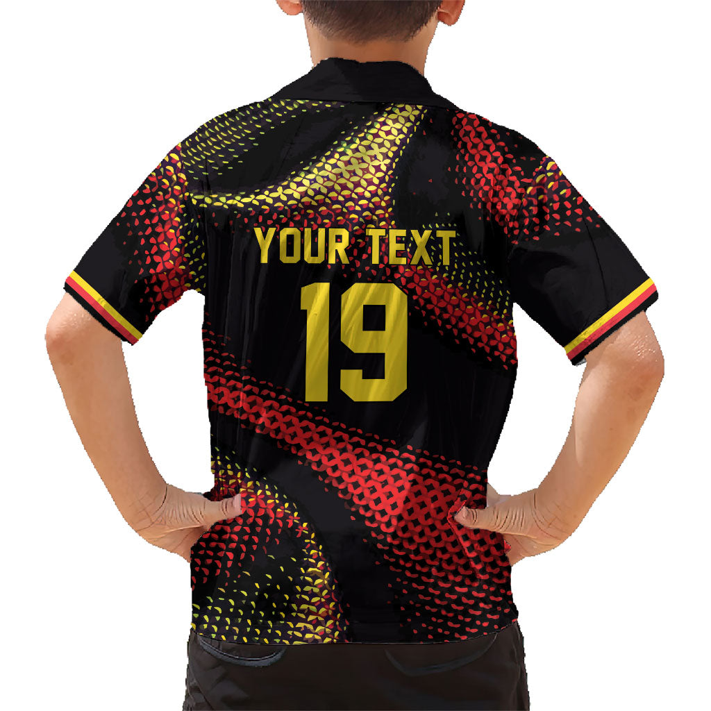 Custom World Football 2026 Belgium Hawaiian Shirt Tous Ensemble Coupe du Monde Glory