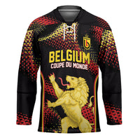 Custom World Football 2026 Belgium Hockey Jersey Tous Ensemble Coupe du Monde Glory