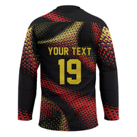 Custom World Football 2026 Belgium Hockey Jersey Tous Ensemble Coupe du Monde Glory