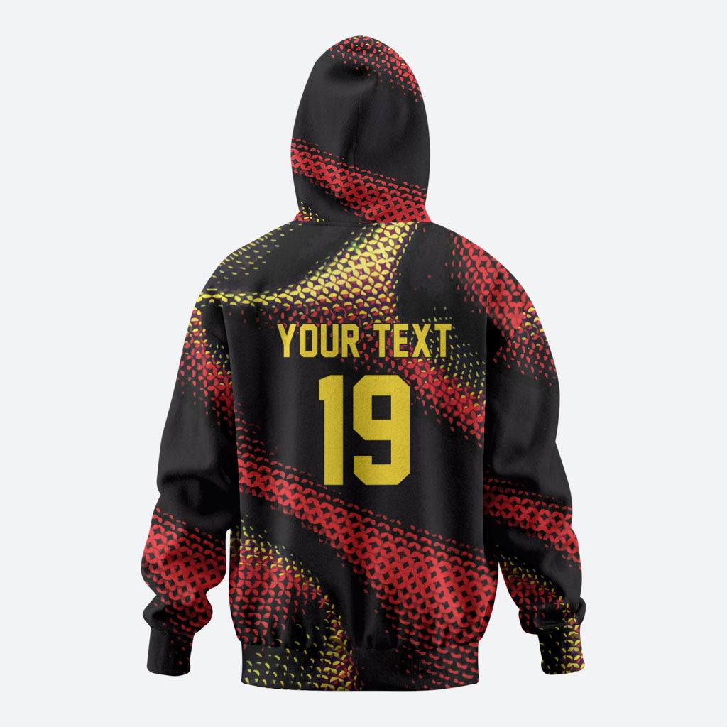 Custom World Football 2026 Belgium Hoodie Tous Ensemble Coupe du Monde Glory