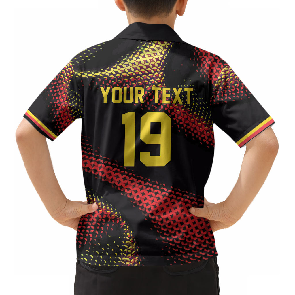 Custom World Football 2026 Belgium Kid Hawaiian Shirt Tous Ensemble Coupe du Monde Glory LT19