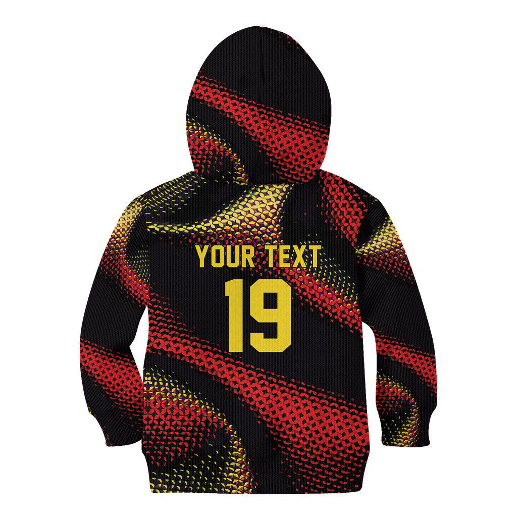 Custom World Football 2026 Belgium Kid Hoodie Tous Ensemble Coupe du Monde Glory