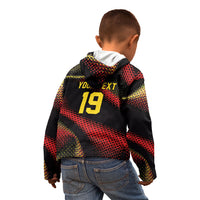 Custom World Football 2026 Belgium Kid Hoodie Tous Ensemble Coupe du Monde Glory