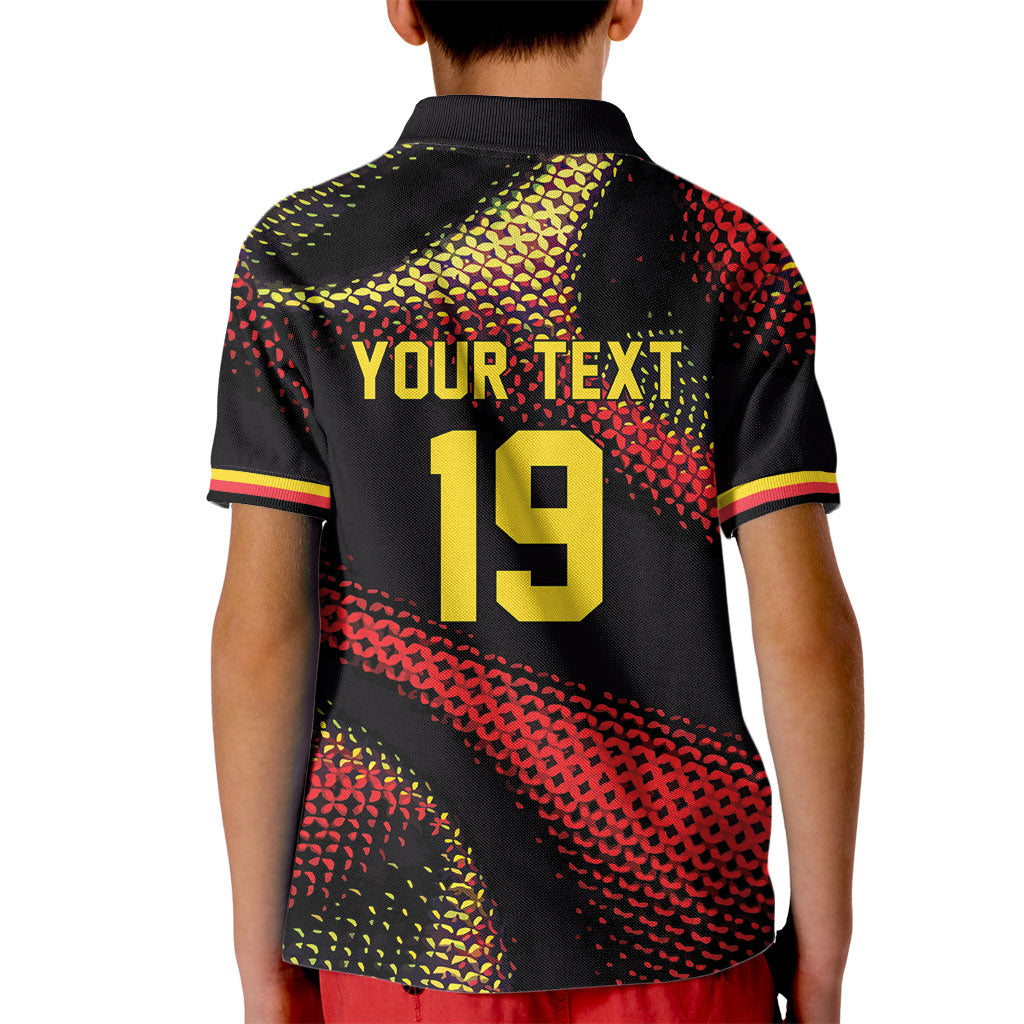 Custom World Football 2026 Belgium Kid Polo Shirt Tous Ensemble Coupe du Monde Glory
