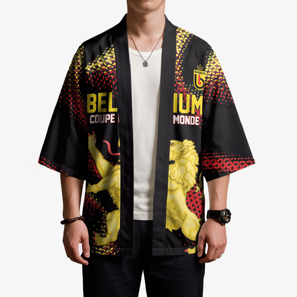 Custom World Football 2026 Belgium Kimono Tous Ensemble Coupe du Monde Glory