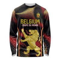Custom World Football 2026 Belgium Long Sleeve Shirt Tous Ensemble Coupe du Monde Glory