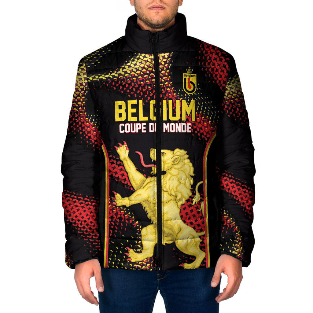 Custom World Football 2026 Belgium Padded Jacket Tous Ensemble Coupe du Monde Glory