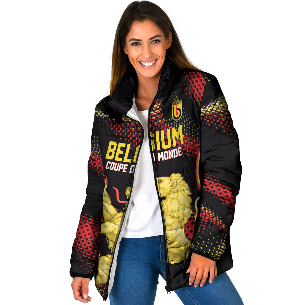 Custom World Football 2026 Belgium Padded Jacket Tous Ensemble Coupe du Monde Glory