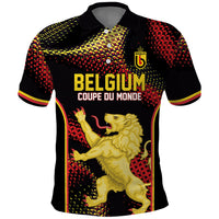 Custom World Football 2026 Belgium Polo Shirt Tous Ensemble Coupe du Monde Glory