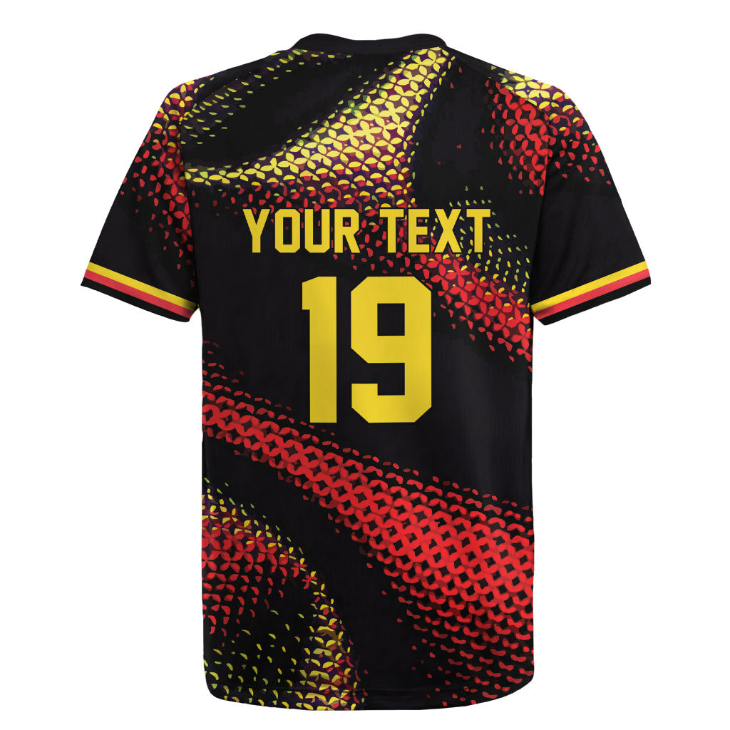 Custom World Football 2026 Belgium Rugby Jersey Tous Ensemble Coupe du Monde Glory