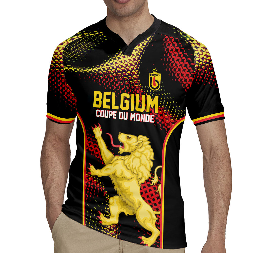 Custom World Football 2026 Belgium Rugby Jersey Tous Ensemble Coupe du Monde Glory