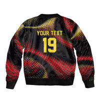 Custom World Football 2026 Belgium Sleeve Zip Bomber Jacket Tous Ensemble Coupe du Monde Glory
