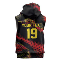 Custom World Football 2026 Belgium Sleeveless Hoodie Tous Ensemble Coupe du Monde Glory
