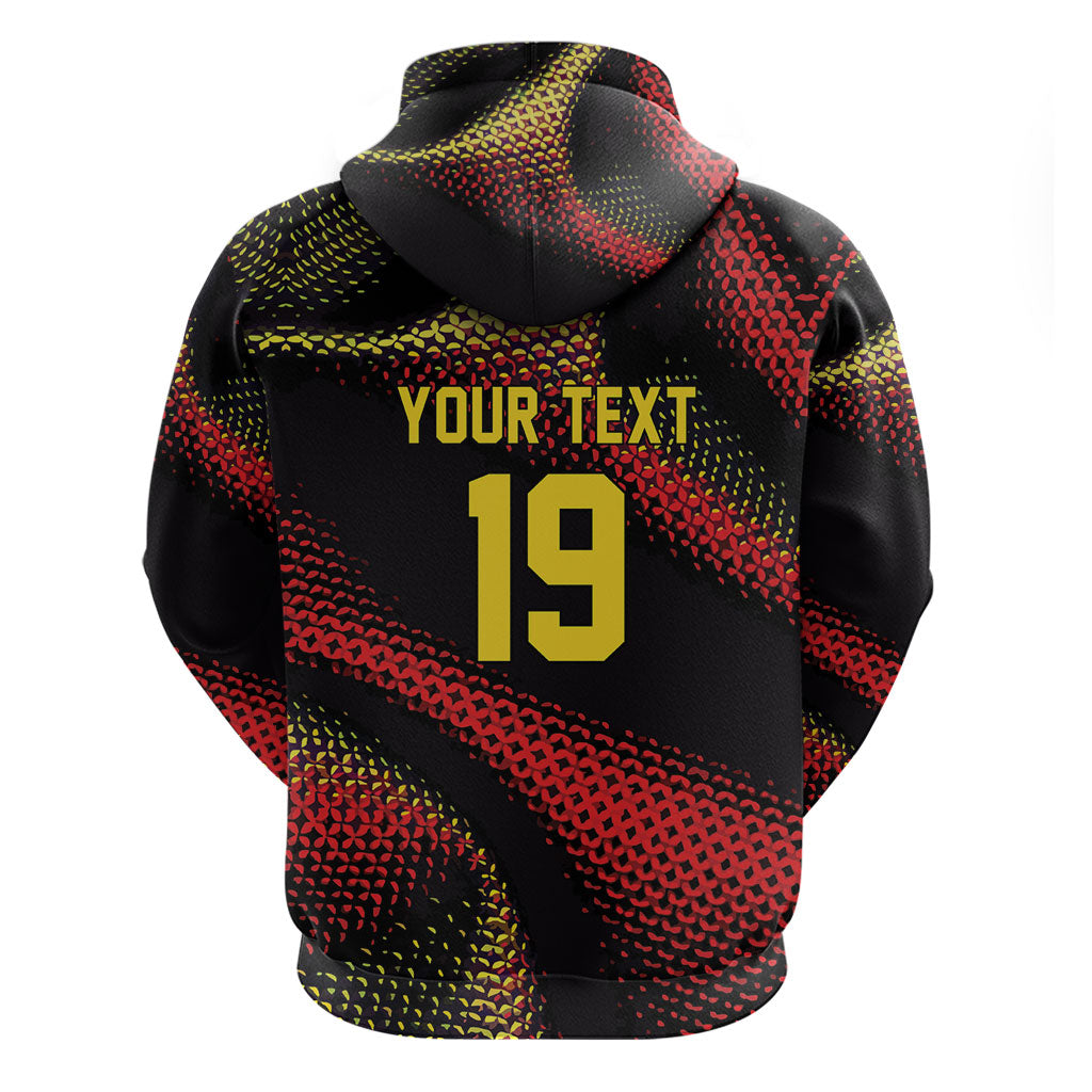 Custom World Football 2026 Belgium Zip Hoodie Tous Ensemble Coupe du Monde Glory