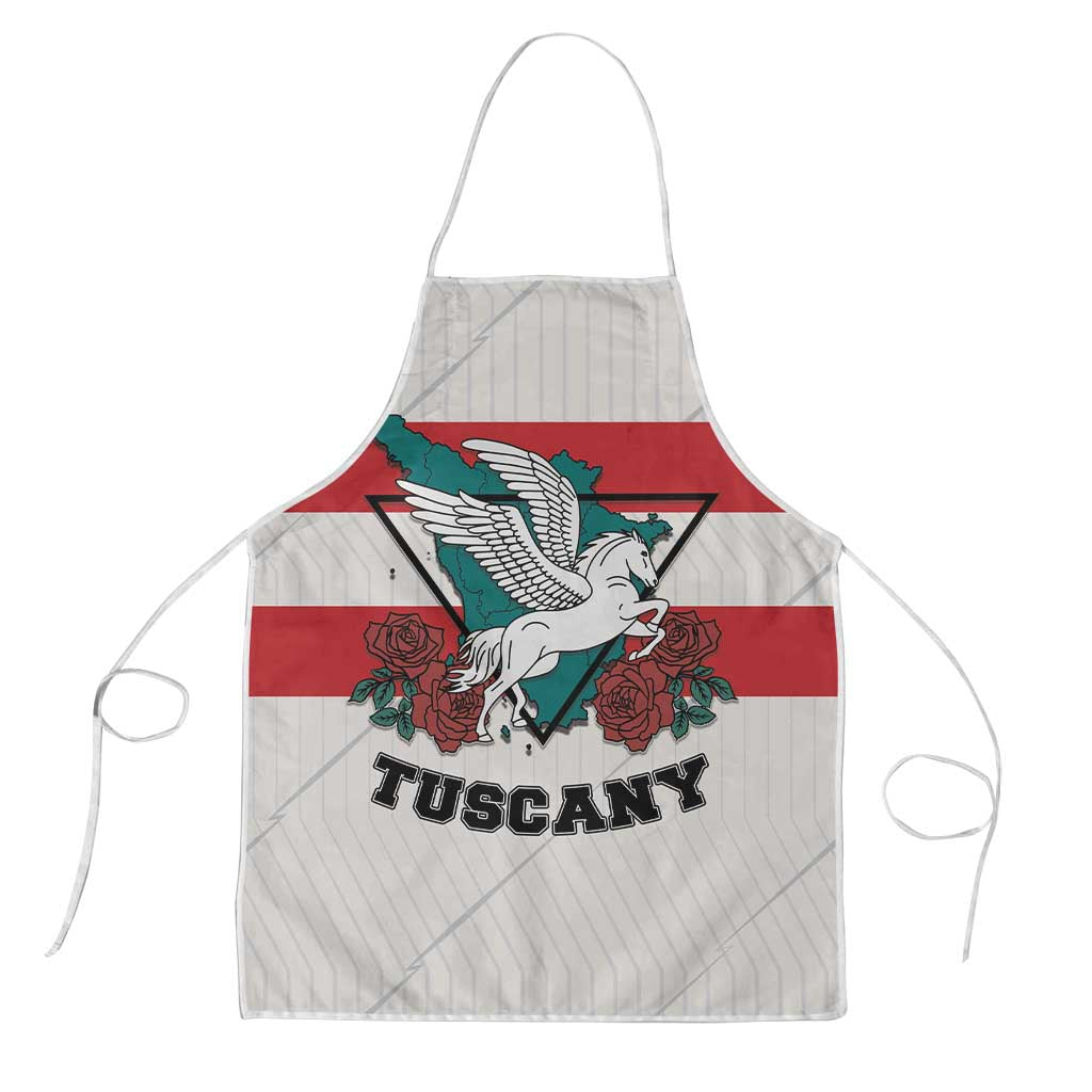 Italy Tuscany Apron Pegasus With Map Style - Wonder Print Shop
