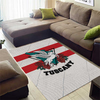 Italy Tuscany Area Rug Pegasus With Map Style - Wonder Print Shop