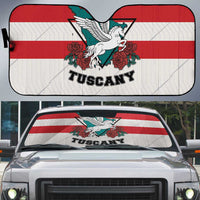 Italy Tuscany Auto Sun Shade Pegasus With Map Style - Wonder Print Shop