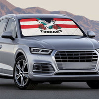 Italy Tuscany Auto Sun Shade Pegasus With Map Style - Wonder Print Shop