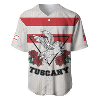 Italy Tuscany Baseball Jersey Pegasus With Map Style LT19
