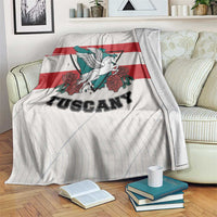Italy Tuscany Blanket Pegasus With Map Style - Wonder Print Shop