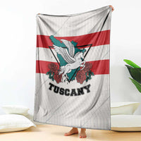 Italy Tuscany Blanket Pegasus With Map Style - Wonder Print Shop