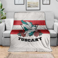 Italy Tuscany Blanket Pegasus With Map Style - Wonder Print Shop