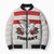 Italy Tuscany Bomber Puffer Jacket Pegasus With Map Style - Wonder Print Shop