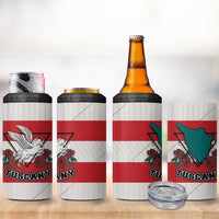 Italy Tuscany 4 in 1 Can Cooler Tumbler Pegasus With Map Style - Wonder Print Shop