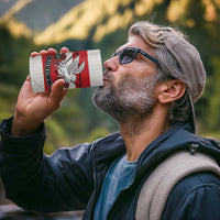 Italy Tuscany 4 in 1 Can Cooler Tumbler Pegasus With Map Style - Wonder Print Shop